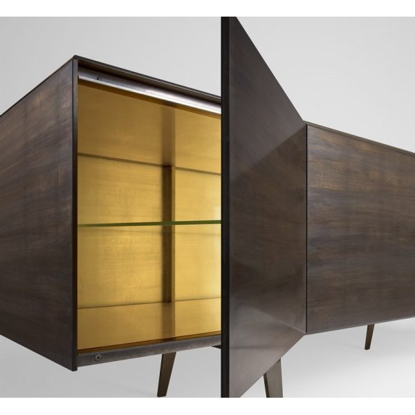 PANDORA Gallotti&Radice, madia in cristallo temperato
