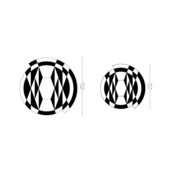 Black & White Beat specchio