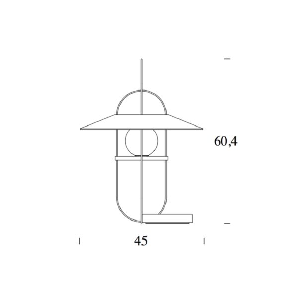 SETAREH Ø 45 H 60 Lampada da Tavolo - FontanaArte