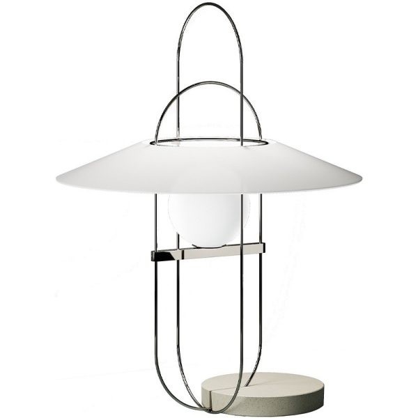 SETAREH Ø 45 H 60 Lampada da Tavolo - FontanaArte