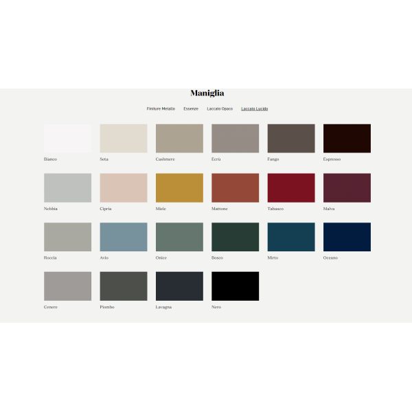 MADIA GINEVRA ALTA A TERRA H.123 - Pianca