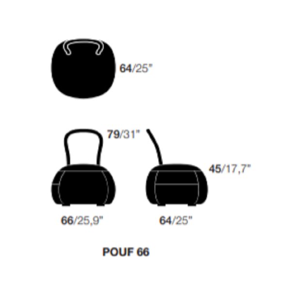 POUF 66 YUM YUM - Opinion Ciatti