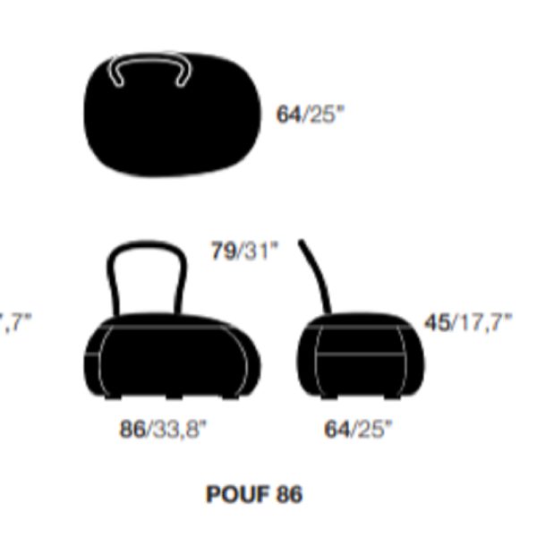 POUF 86 YUM YUM - Opinion Ciatti