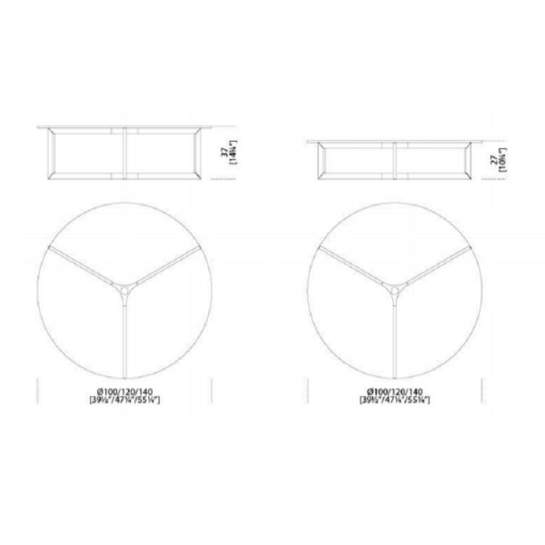 Gallotti&Radice - RAJ 1 tavolino