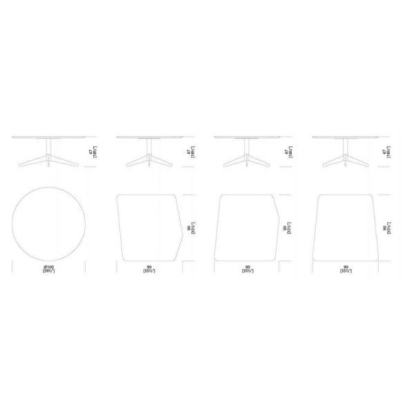 Gallotti&Radice Tavolino Zen | Design Unico | Ida'