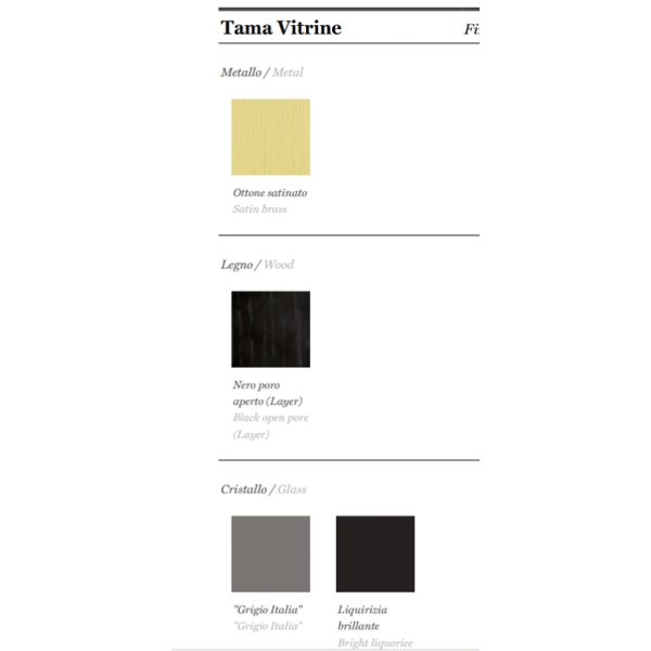 Tama Vitrine Gallotti&Radice | Ida' Interni D'Autore