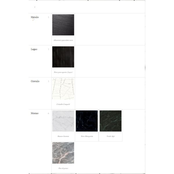 Zen Black Tavolo Gallotti&Radice | Design Elegante | Ida'