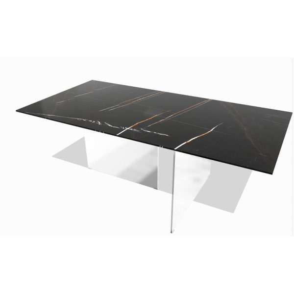 Tavolo AIR xglass rettangolare - LAGO