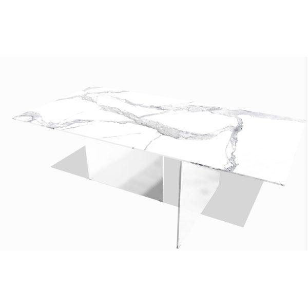 Tavolo AIR xglass rettangolare - LAGO