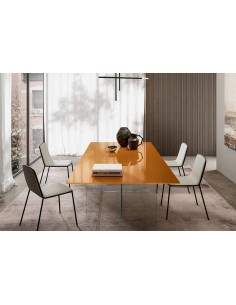 Tavolo AIR vetro lucido - LAGO