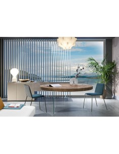 Tavolo AIR wildwood round -...