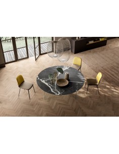 Tavolo AIR xglass round - LAGO