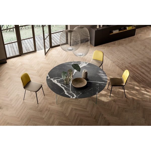 Tavolo Air xglass round