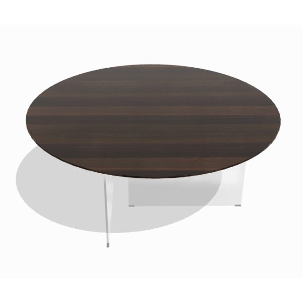 Tavolo Air xglass round