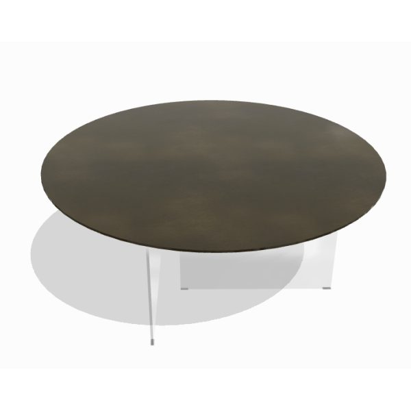 Tavolo Air xglass round
