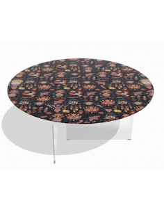 Tavolo AIR xglass round - LAGO 2
