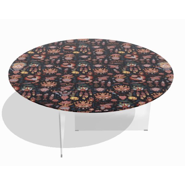 Tavolo Air xglass round
