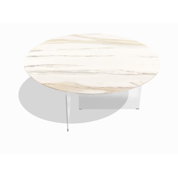 Tavolo Air xglass round