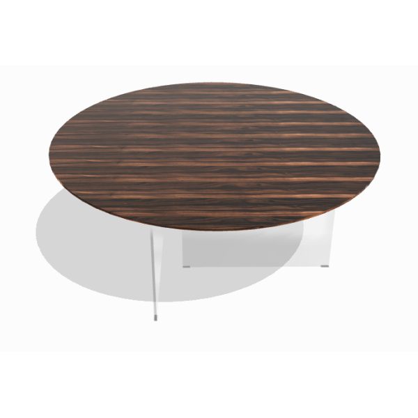 Tavolo Air xglass round