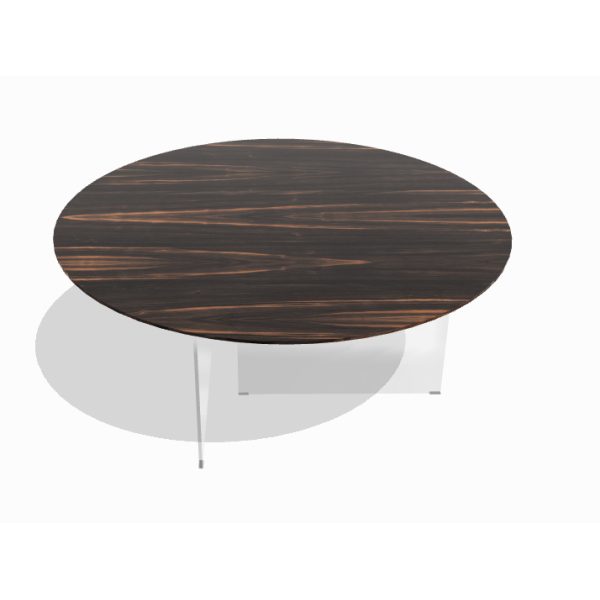 Tavolo Air xglass round