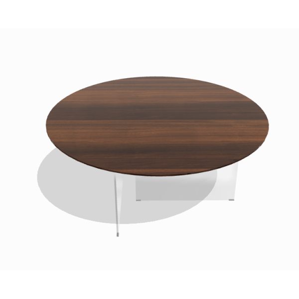 Tavolo Air xglass round