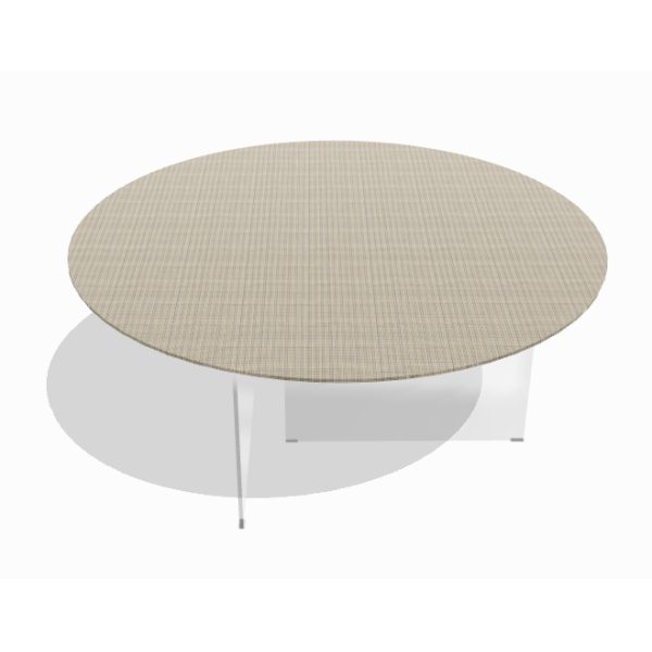Tavolo Air xglass round