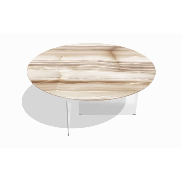 Tavolo Air xglass round