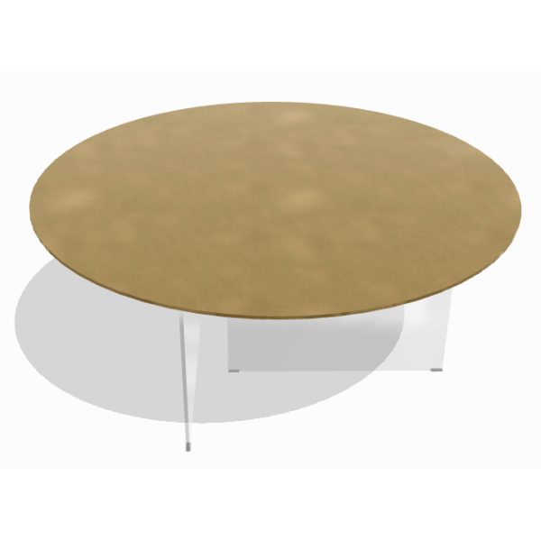 Tavolo Air xglass round