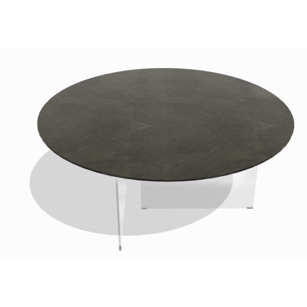 Tavolo Air xglass round