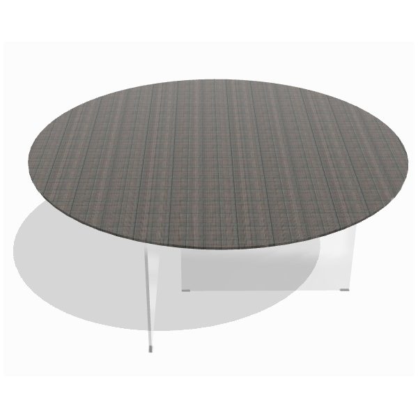 Tavolo Air xglass round
