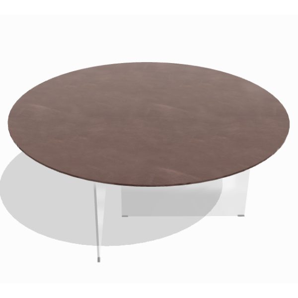 Tavolo Air xglass round