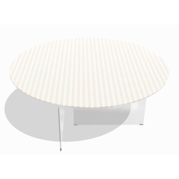 Tavolo Air xglass round