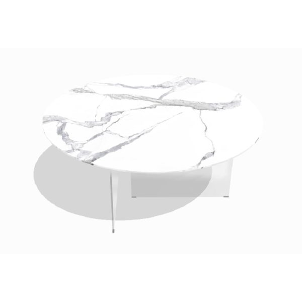 Tavolo Air xglass round