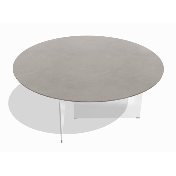 Tavolo Air xglass round