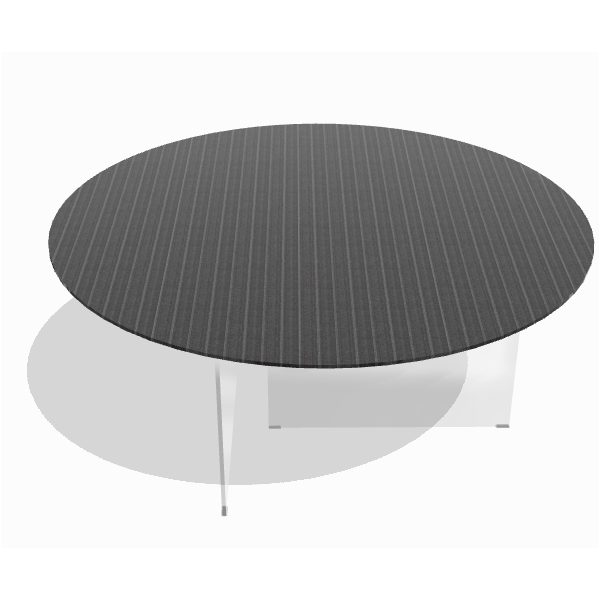 Tavolo Air xglass round