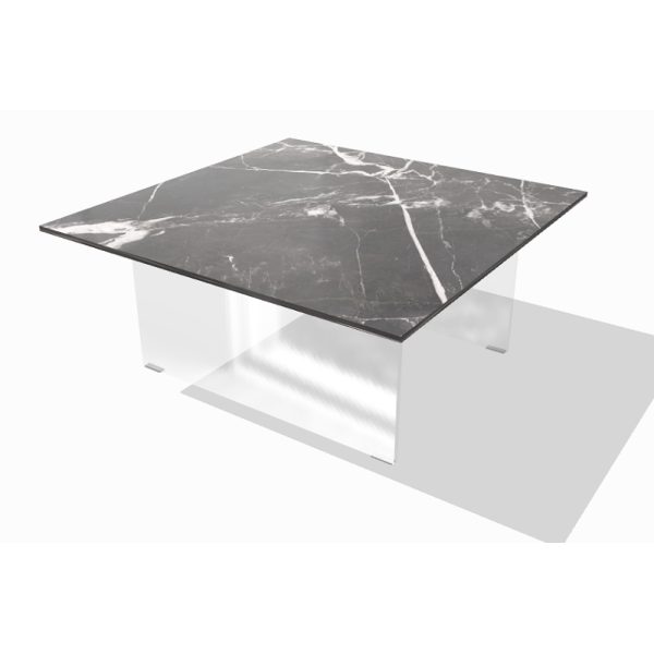 Tavolino AIR H. 32 xglass - LAGO