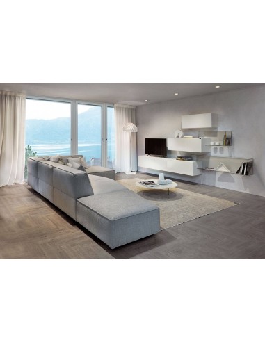 Tavolino AIR ROUND H.32 vetro lucido...