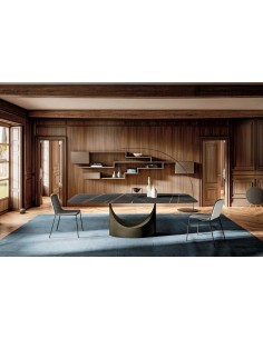 Tavolo U TABLE ovale xglass... 2