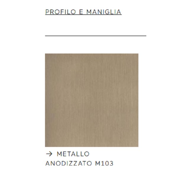 WARM Lema, armadio modulare elegante con ante in cuoio