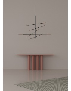 GEOMETRIC CONSOLE argilla -...