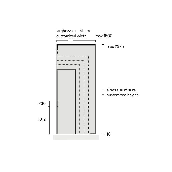Velaria Rimadesio, porta scorrevole divisoria di design