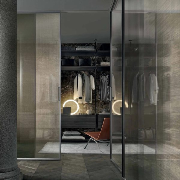 Velaria Rimadesio, porta scorrevole divisoria di design