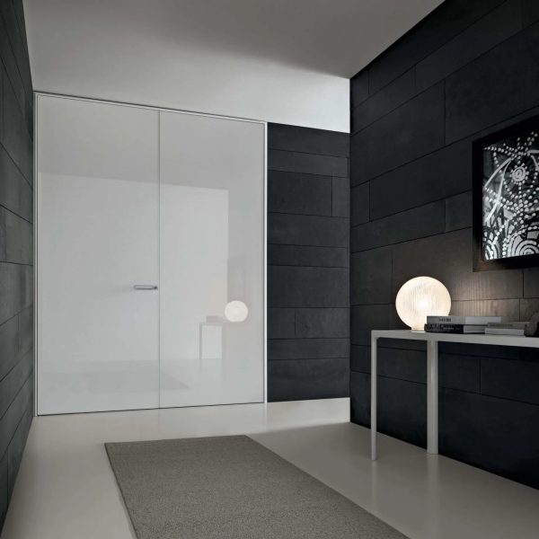 LINK+ Rimadesio, porta battente o scorrevole di design
