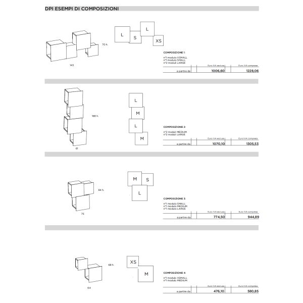 Contenitore a Parete DPI Mogg | Modularità e Design | Ida'