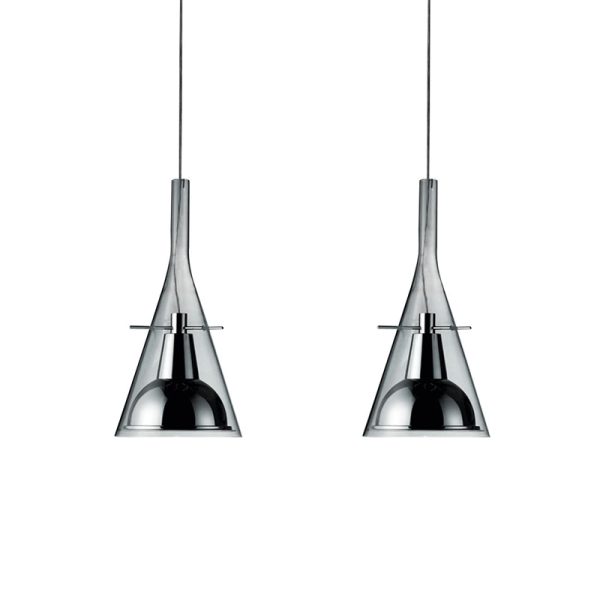 Lampada a sospensione FLUTE L. 80 CM- FontanaArte