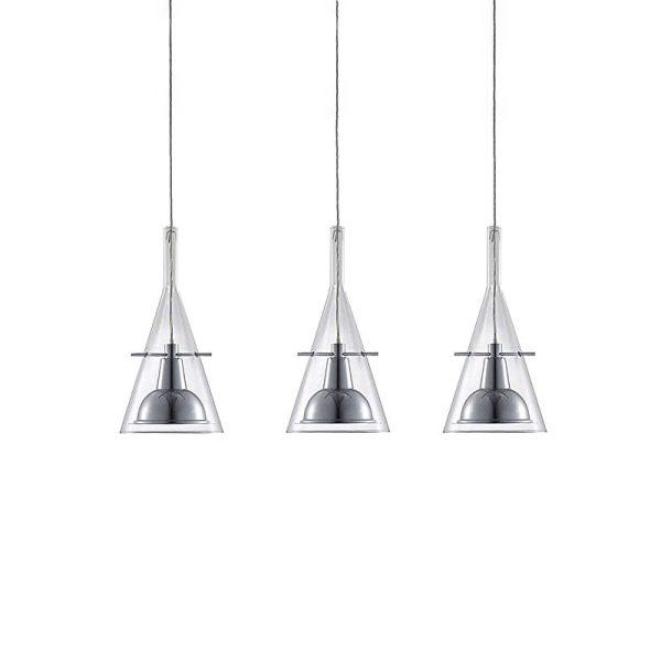 Lampada a sospensione FLUTE L. 130 CM - FontanaArte