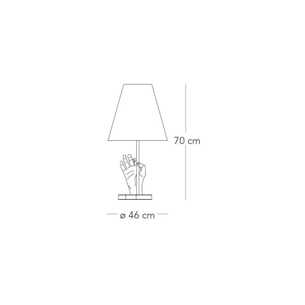Lampada da Tavolo MANO FontanaArte