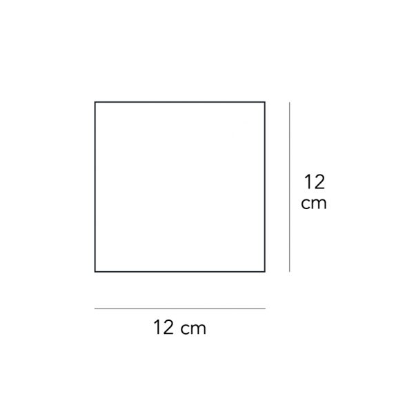 SOLE Lampada Da PARETE/SOFFITTO L. 12 H 12 - FontanaArte