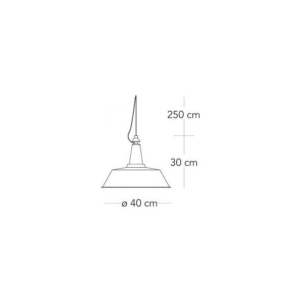 Lampada HUNA Ø 40 - FontanaArte