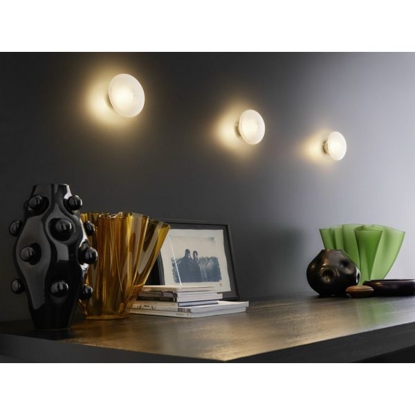 Sillaba grande LED lampada da parete L 9 Ø 14